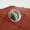 Chanel Red Lambskin Gunmetal Chain Shoulder Bag 20 Series #5862 by Bolt Boutique