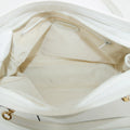 Chanel Triple CC Caviar Skin Chain Shoulder Bag White #3630 by Bolt Boutique