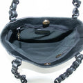 Chanel Vintage Deca Coco Mark Calfskin Tote Bag #2538 by Bolt Boutique