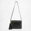 Chanel Vintage Diamond CC Camera Bag Chevron Lambskin Black 3 Series #2615