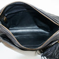 Chanel Vintage Diamond CC Camera Bag Chevron Lambskin Black 3 Series #2615 by Bolt Boutique