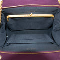 Chanel Vintage Purple Cotton Kisslock Shoulder Bag-#2533 by Bolt Boutique