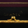 Chanel Vintage Purple Cotton Kisslock Shoulder Bag-#2533 by Bolt Boutique