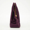 Chanel Vintage Purple Cotton Kisslock Shoulder Bag-#2533 by Bolt Boutique