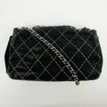 Chanel Wild Stitch Harako Flap Shoulder Bag 13 Series Black #2686 by Bolt Boutique