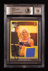 Charlotte Flair Signed 2015 Topps WWE Relic #NNO (BGS 10)