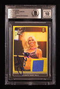 Charlotte Flair Signed 2015 Topps WWE Relic #NNO (BGS 10) by Price Is Right Miami