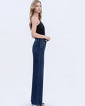 Charlotte High Rise Wide Leg Jeans by Boutique 23