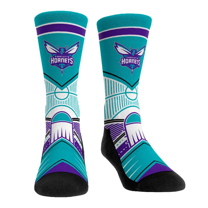 Charlotte Hornets - Full Court Press by Rock 'Em Socks