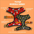 Chasing Rainbows Reversible Harness by Pawmigo