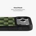 Juniper Grid | Green Checkered iPhone Case by KELAB