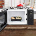 Chef's Star 3 Compartment Reusable Food Storage Containers with Lids by DailySale