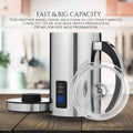 Chef's Star Milk Frother - Automatic Foam Maker & Creamer For Hot Or Cold Milk Steamer by DailySale