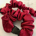 Cherry Red Buckle Scrunchie - No Snagging, No Tangles by Buckle Scrunchies by RE.STATEMENT