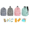Chevron Backpack & School Supply Bundle by DailySale