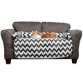 Chevron Reversible Quilted Pet Bed Chair Cover - Assorted Sizes by DailySale