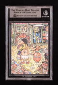 Chevy Chase Signed 2023 Garbage Pail Kids #42B (BGS) by Price Is Right Miami