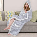 Chic Home Sherpa-Lined Hoodie Robe by DailySale