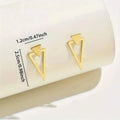 Chic Minimalist Triangle Design Earrings by DailySale