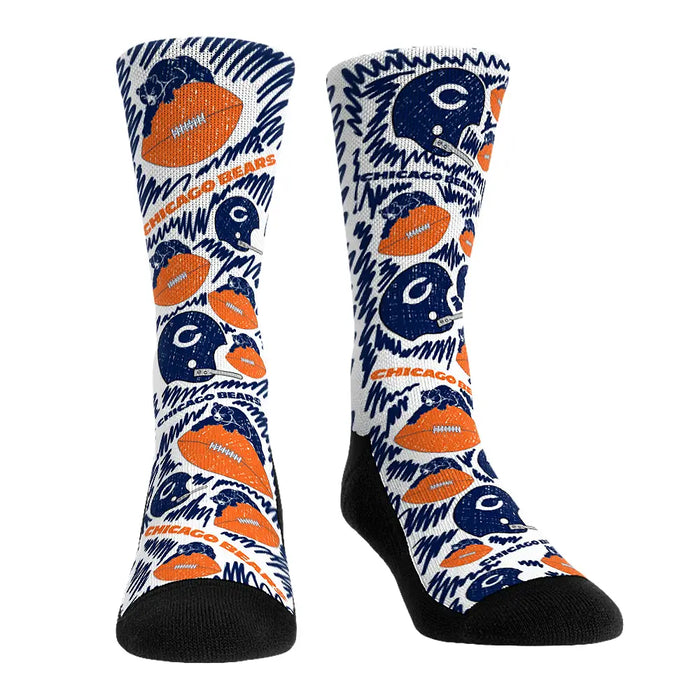Chicago Bears - Throwback Logo Sketch by Rock 'Em Socks