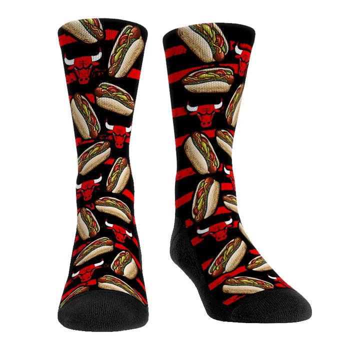 Chicago Bulls - Chicago Style Hot Dogs by Rock 'Em Socks