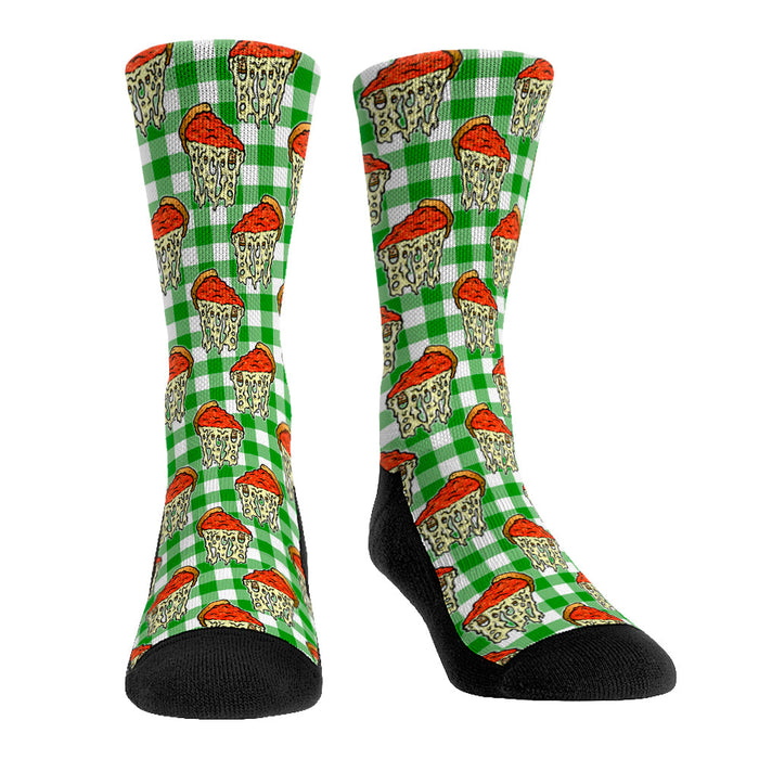Chicago Style Pizza Pattern by Rock 'Em Socks