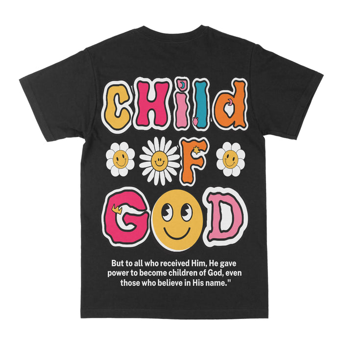 Child Of God Daisy Graphic Tee by Obsessed with graphic tees