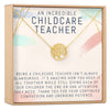 Childcare Teacher Necklace, Multiple Styles Jewelry