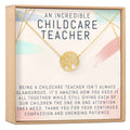 Childcare Teacher Necklace, Multiple Styles Jewelry by Dear Ava