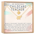 Childcare Teacher Necklace, Multiple Styles Jewelry by Dear Ava
