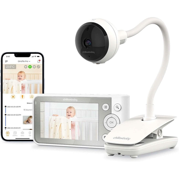 Chillax Giraffe Pro 1080p Camera and 4.3” Video Smart Baby Monitor (Refurbished) by DailySale