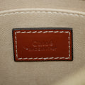 Chloe Woody Small Canvas &amp; Leather 2 Way Handbag Beige x Brown #2695 by Bolt Boutique
