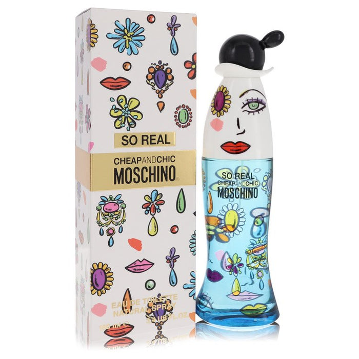 Cheap & Chic So Real by Moschino Eau De Toilette Spray 3.4 oz for Women by Avera Group