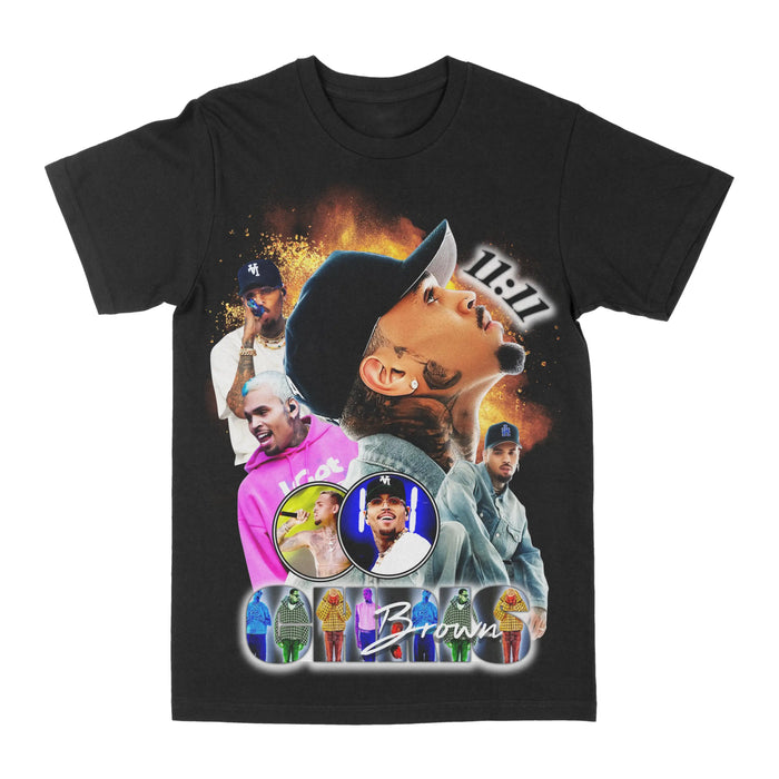 Chris Brown "11:11" Graphic Tee by Obsessed with graphic tees