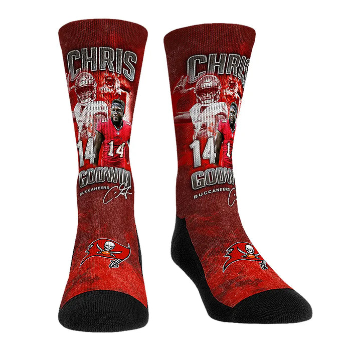 Chris Godwin - Tampa Bay Buccaneers - Retro Photo by Rock 'Em Socks