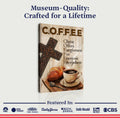 Christ And Coffee Faith Sign II by Tailored Canvases
