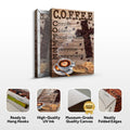 Christ And Coffee Faith Sign III by Tailored Canvases