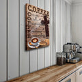 Christ And Coffee Faith Sign III by Tailored Canvases