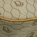 Christian Dior Beige Honeycomb Crossbody Bag PVC #3315 by Bolt Boutique