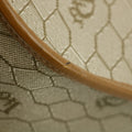 Christian Dior Beige Honeycomb Crossbody Bag PVC #3315 by Bolt Boutique