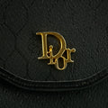 Christian Dior Black Honeycomb PVC Crossbody Bag #9257 by Bolt Boutique