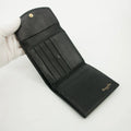 Christian Dior Black Leather Compact Wallet #3081 by Bolt Boutique