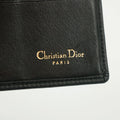 Christian Dior Black Leather Compact Wallet #3081 by Bolt Boutique