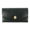 Christian Dior Black Leather Long Wallet #5175