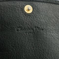 Christian Dior Black Leather Long Wallet #5175 by Bolt Boutique