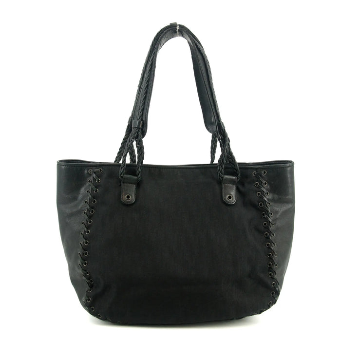 Christian Dior Black Trotter Woven Shoulder Bag #2739 by Bolt Boutique