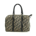 Christian Dior Blue Trotter Canvas Mini Boston Bag #3656 by Bolt Boutique