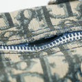 Christian Dior Blue Trotter Canvas Mini Boston Bag #3656 by Bolt Boutique