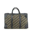 Christian Dior Blue Trotter Canvas Mini Boston Bag #4783