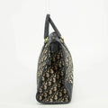 Christian Dior Blue Trotter Canvas Mini Boston Bag #4783 by Bolt Boutique